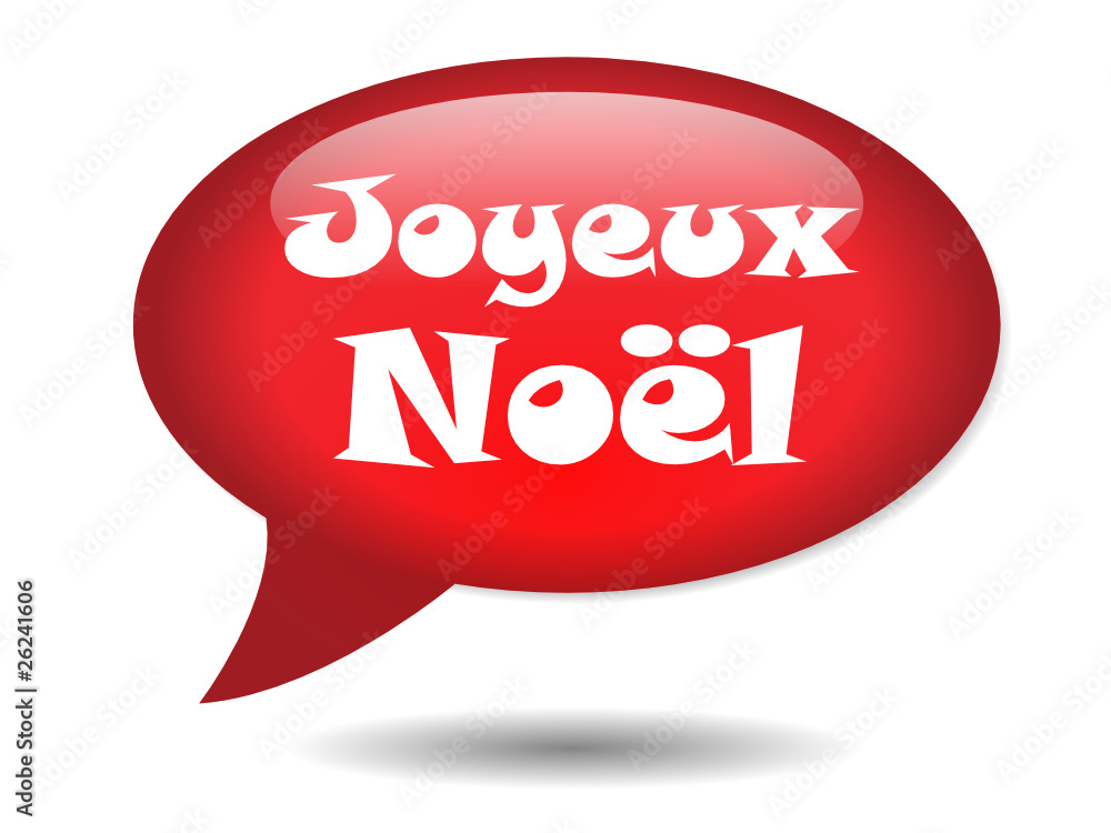 Icône Bulle JOYEUX NOEL (Carte Voeux Père Noël Cadeaux Décembre) Icône Bulle JOYEUX NOEL (Carte Voeux Père Noël Cadeaux Décembre)