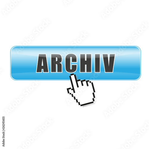Button Archiv blau