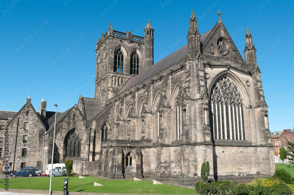 Paisley Abbey in Scotland. Where Braveheart was educated.