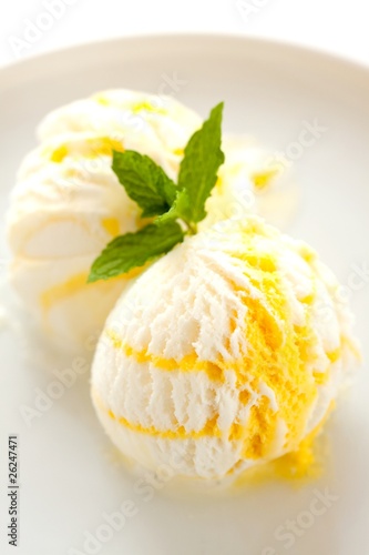 citrus ice cream