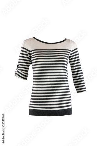 Striped female shirt