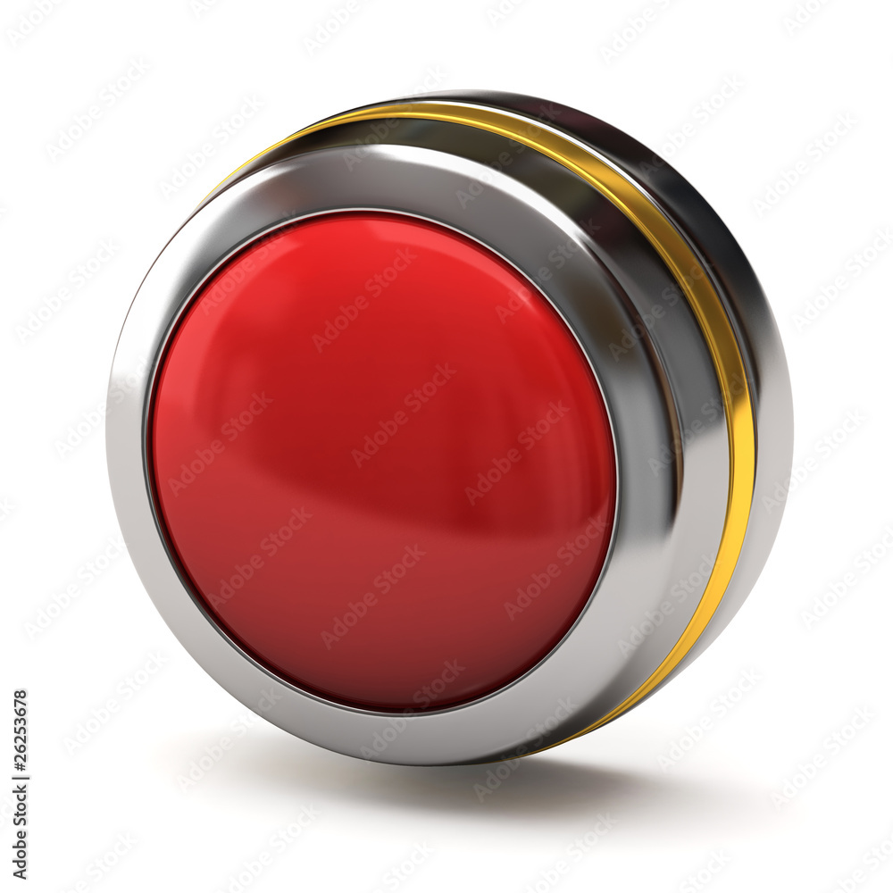 Red blank button Red blank button