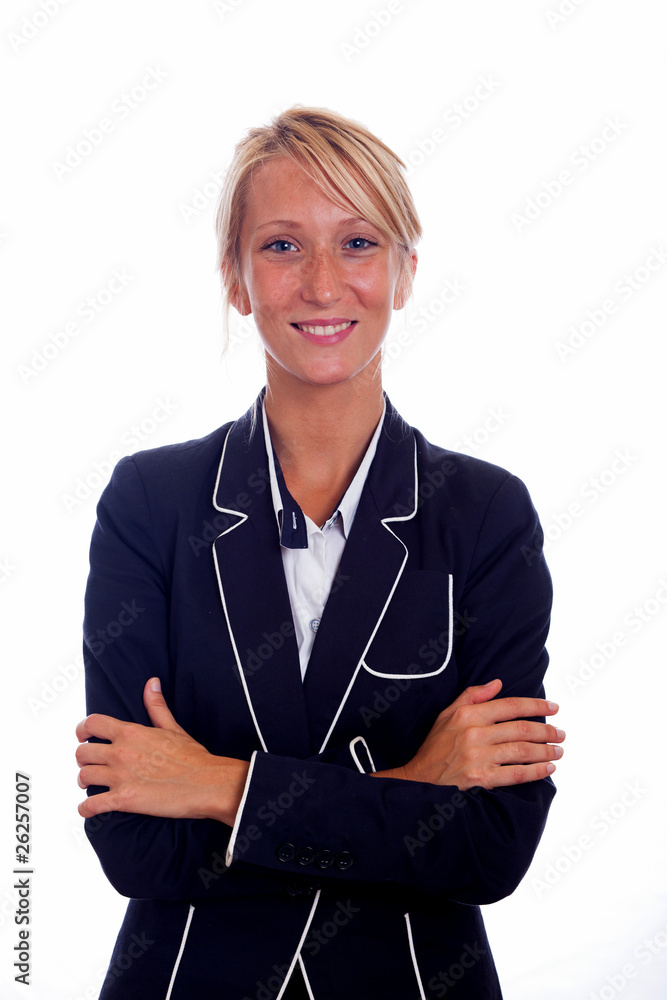 Portrait of Young and Nice Businesswoman Portrait of Young and Nice Businesswoman