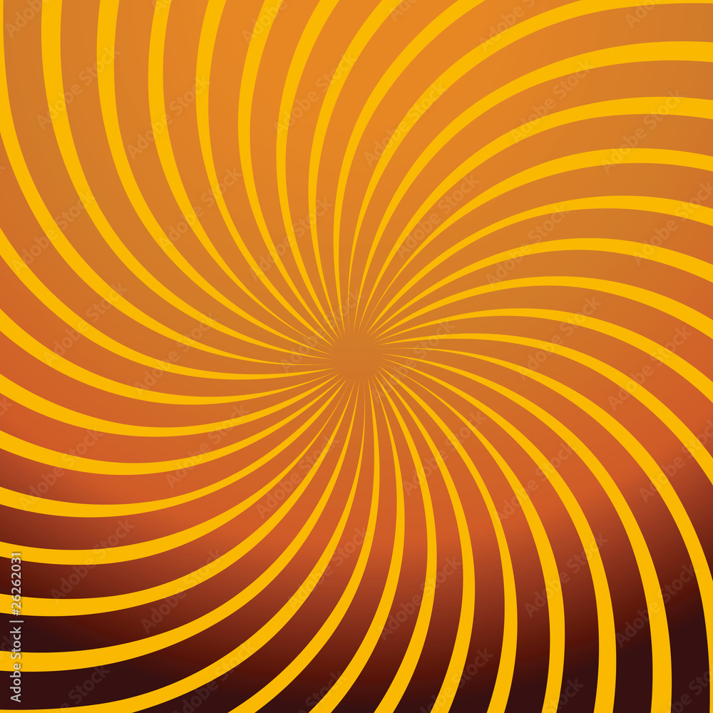 Twirl orange abstract Twirl orange abstract