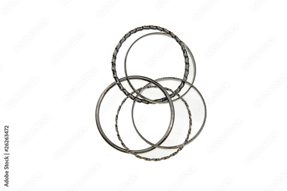 lady jewelery on white background lady jewelery on white background