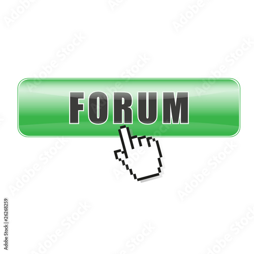 Button Forum grün