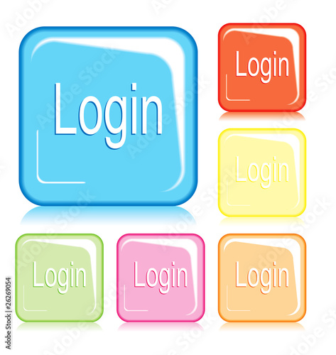 Simboli quadrati login