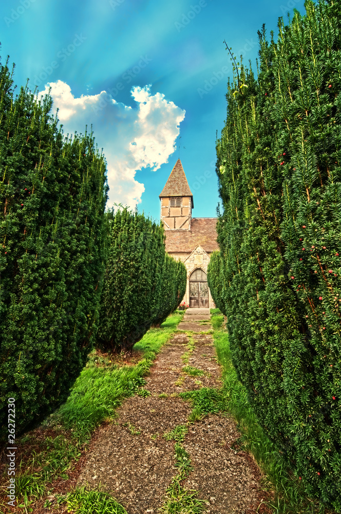 Medieval Church Path