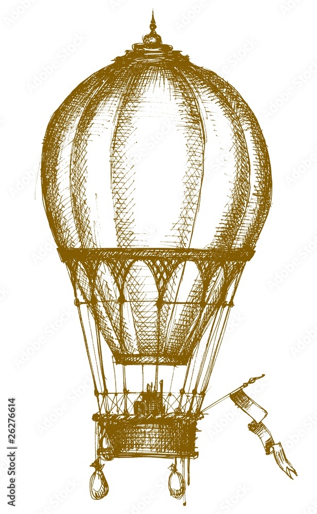Fototapeta premium Hot air balloon