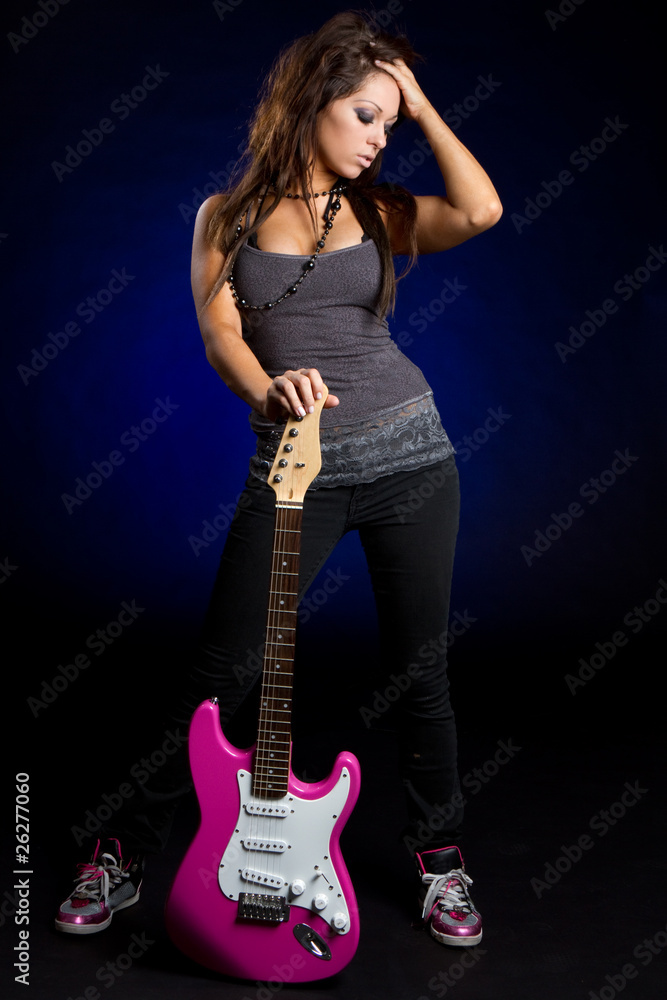 Electric Guitar Girl