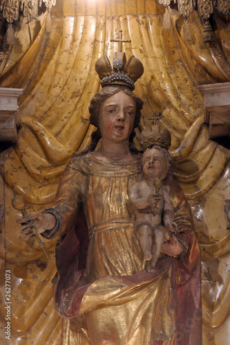 Blessed Virgin Mary with baby Jesus