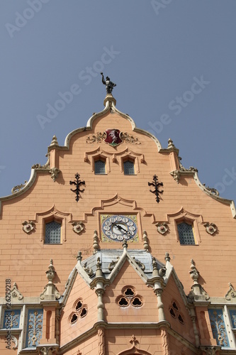 Kecskemét,décors de majolique de Zsolnay