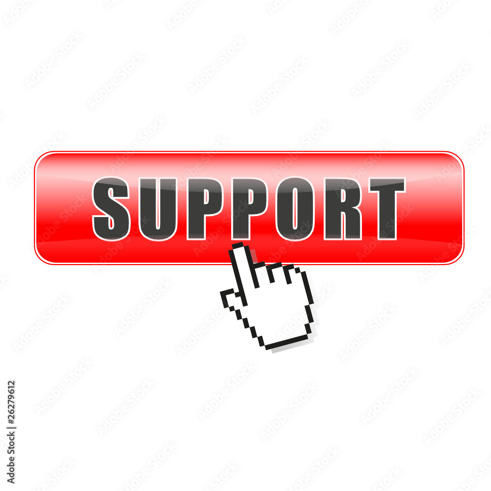 Button Support rot Button Support rot