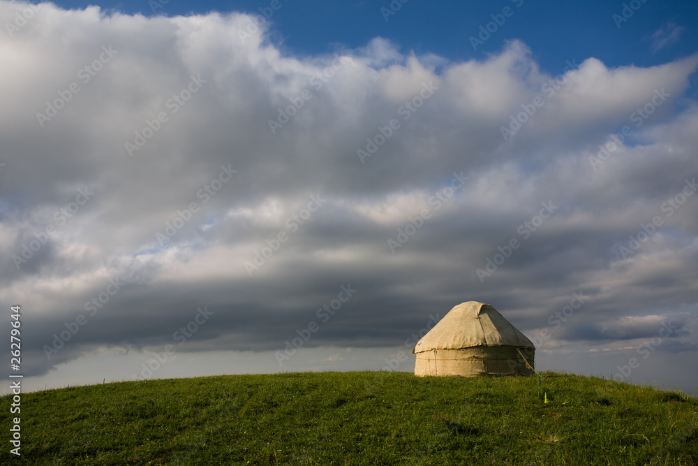 Yurt on the hill