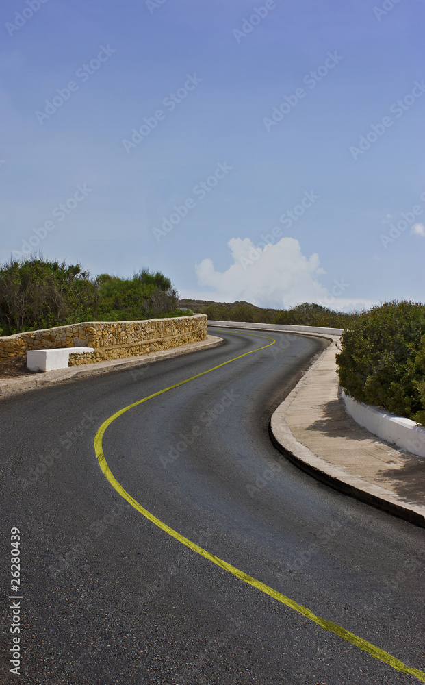 Naklejka premium Kurve