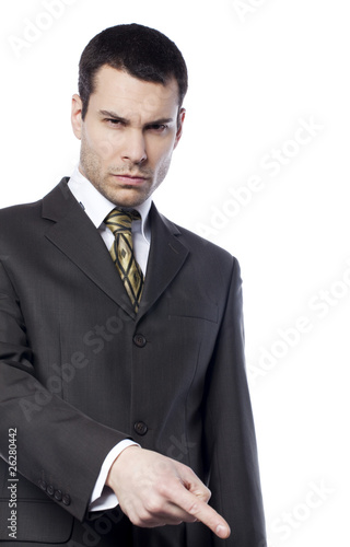 фотографія business man ordre autoritaire tyrannique