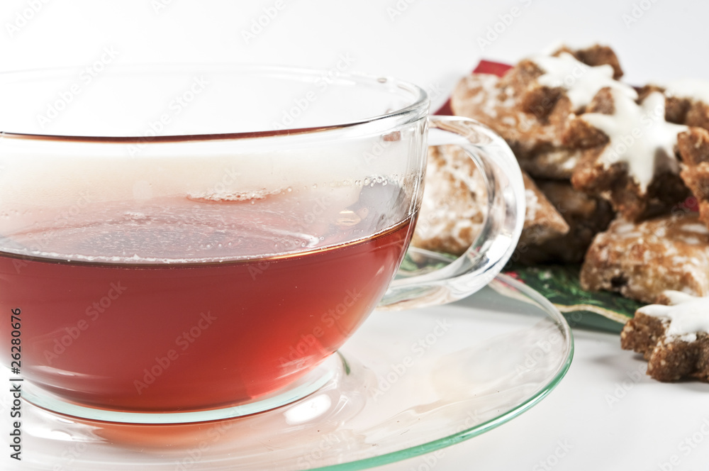 Tee und Lebkuchen Tee und Lebkuchen