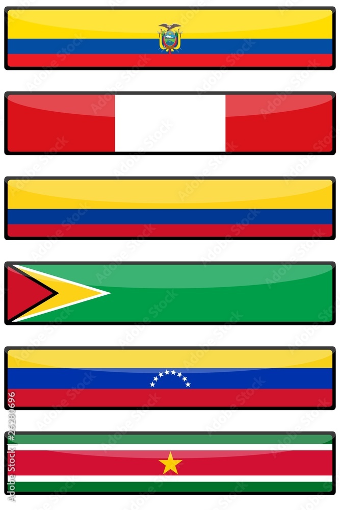 ensemble drapeaux amerique du sud south america flags ensemble drapeaux amerique du sud south america flags