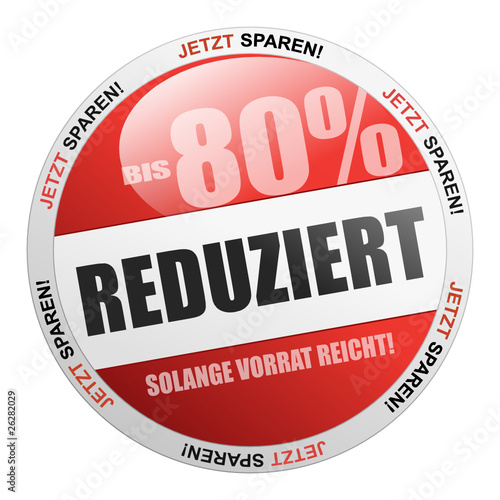 Bis 80% reduziert - solange Vorrat reicht