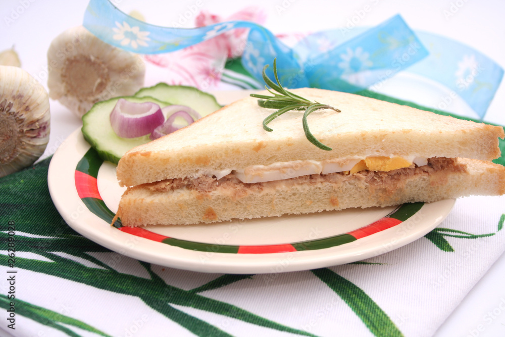 Thunfischsandwich Thunfischsandwich