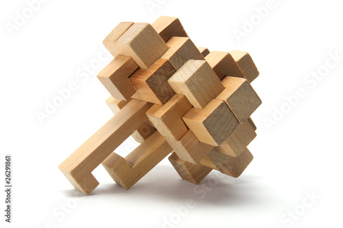 Wooden  3D Puzzle photo