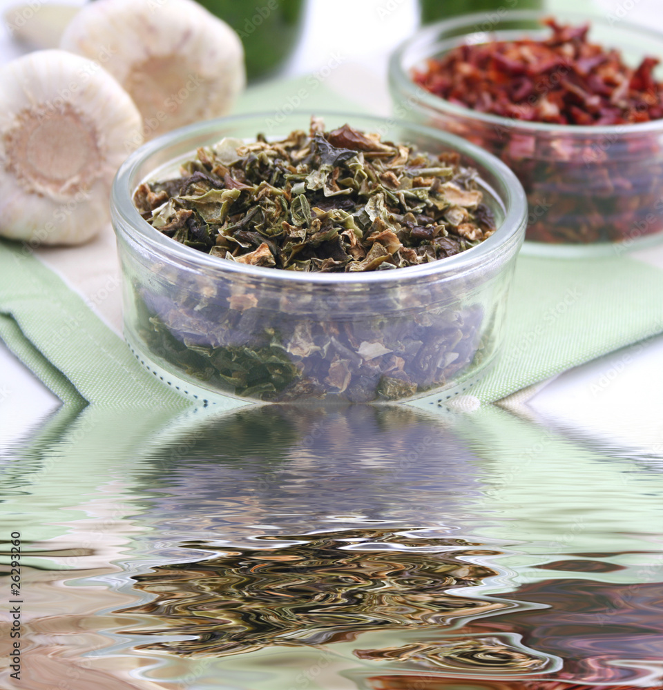 Fototapeta premium Paprikaflocken