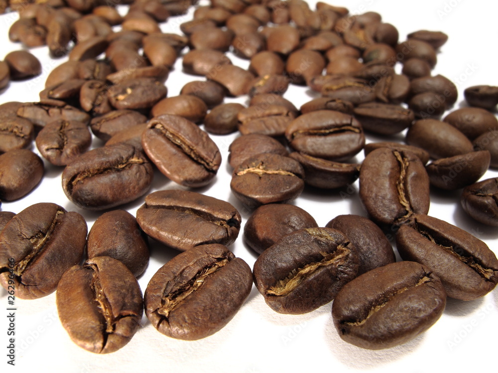 Obraz premium Kaffeebohnen lose