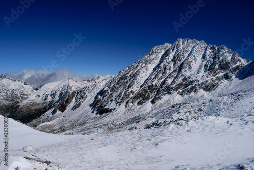 Puig Pédros en hiver photo