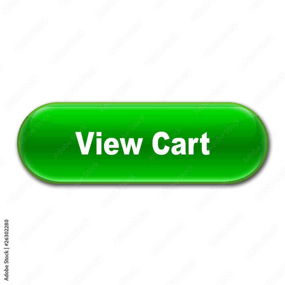 Boton alargado brillante texto View Cart Boton alargado brillante texto View Cart
