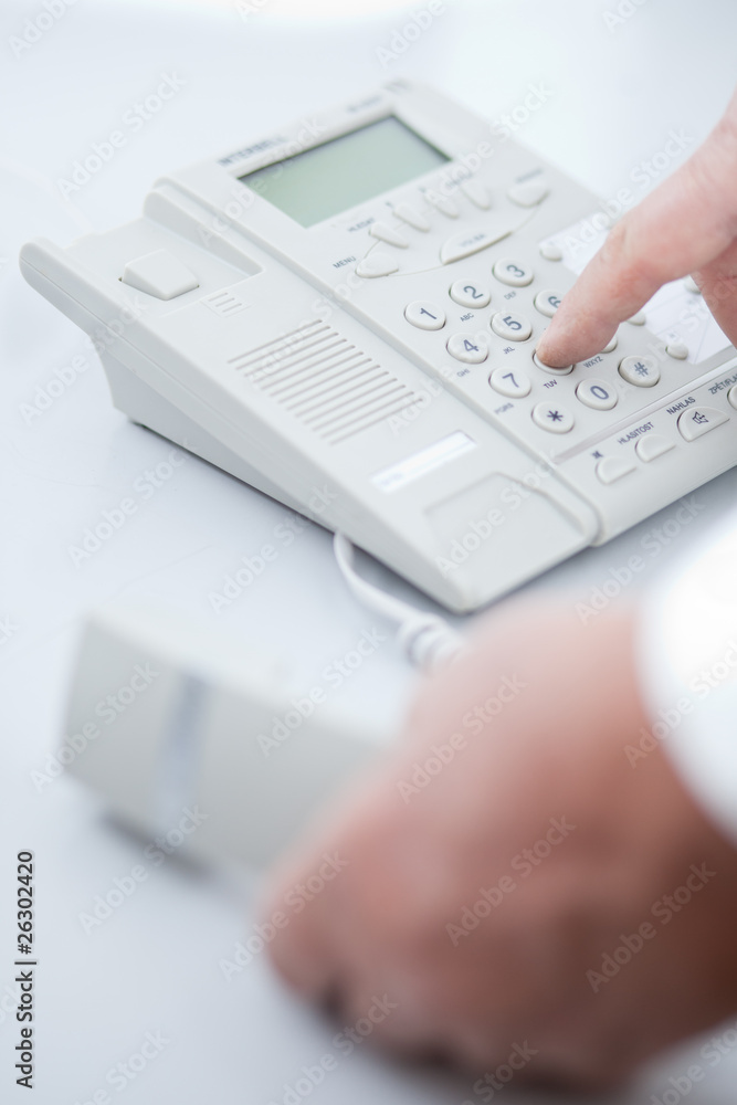 making a phone call (color toned image) making a phone call (color toned image)
