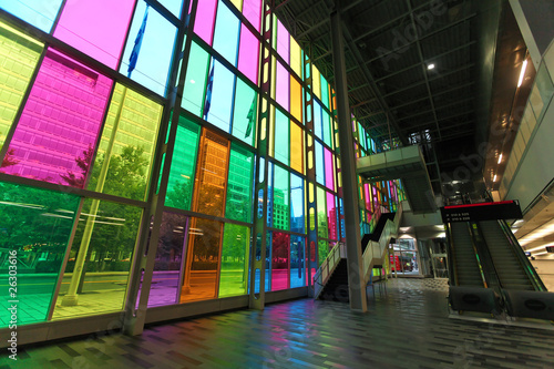 Konstfotografi Palais des congres de Montreal