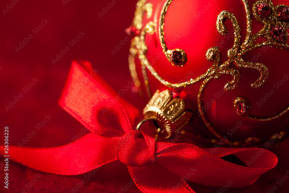 Red Christmas Ball Red Christmas Ball