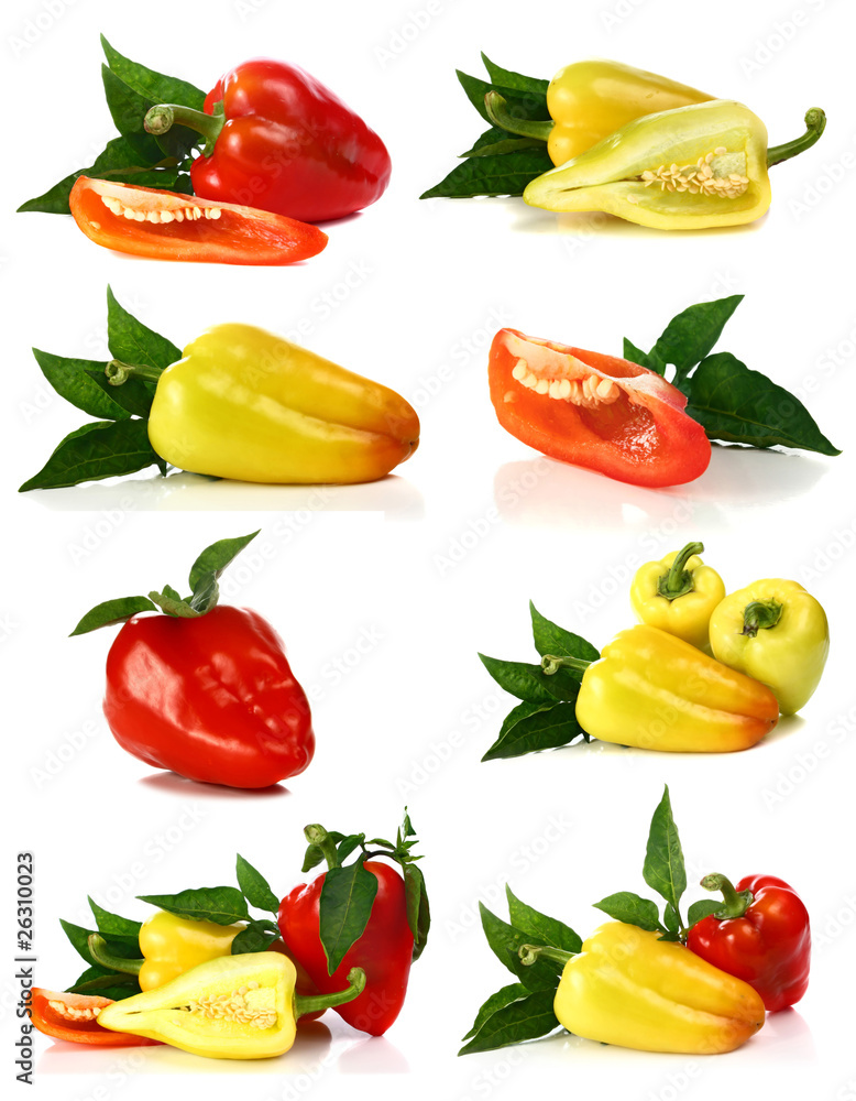 red and yellow pepper red and yellow pepper