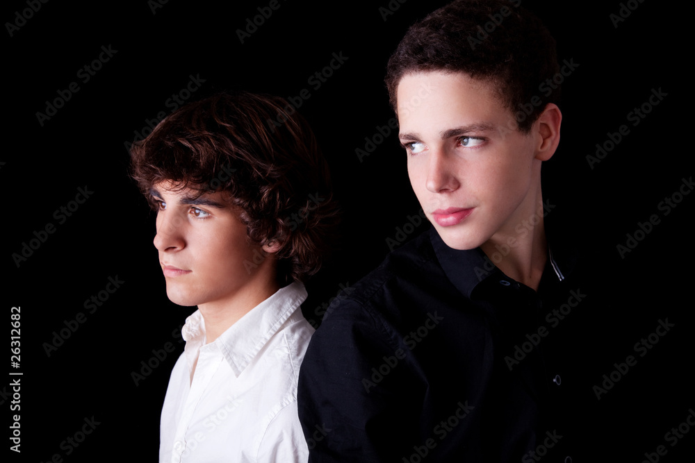 two young back to back two young back to back