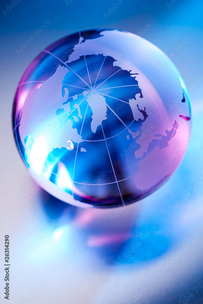 planète terre globe
