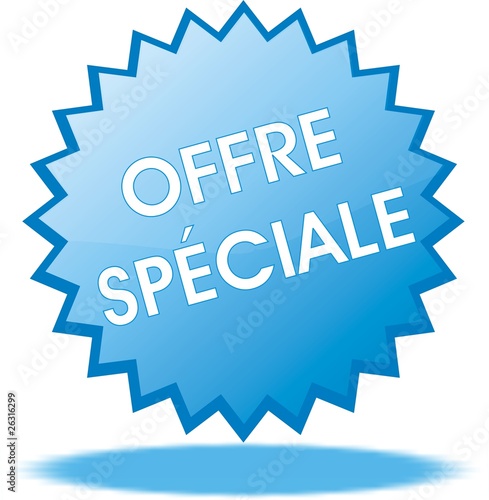 étiquette offre spéciale