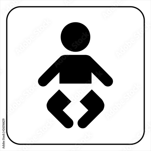 baby symbol , vector