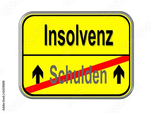 Schulden - Insolvenz