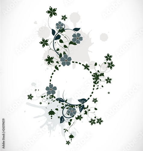 Floral banner