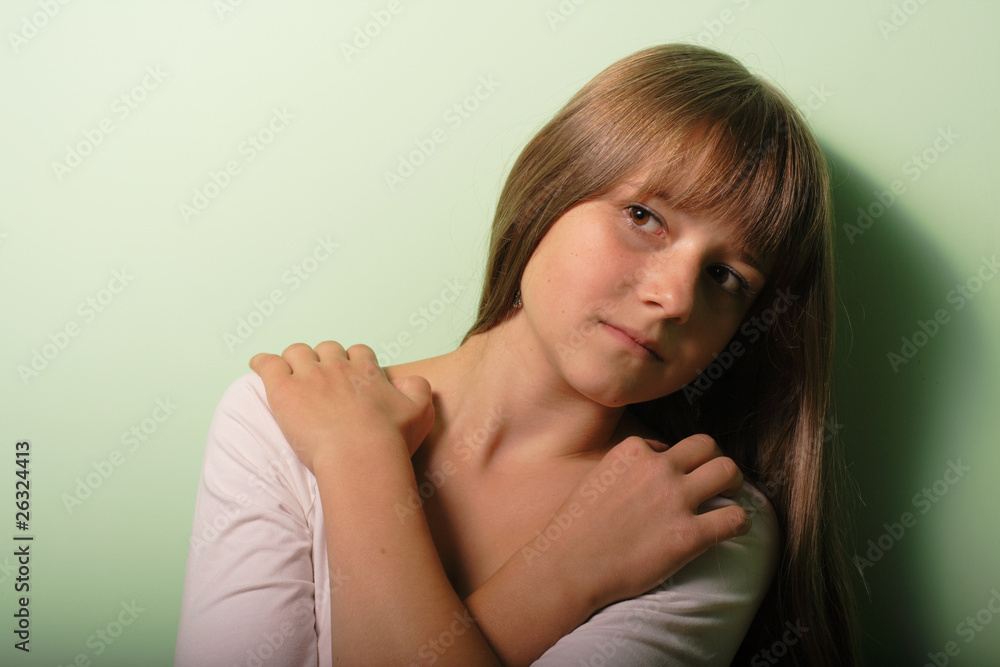 Fototapeta premium teen girl