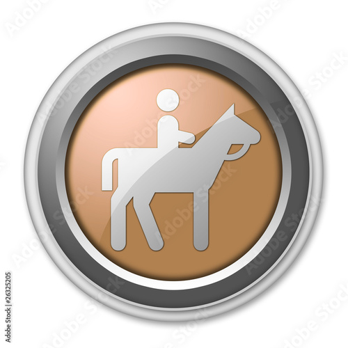 Bronze 3D Style Button 