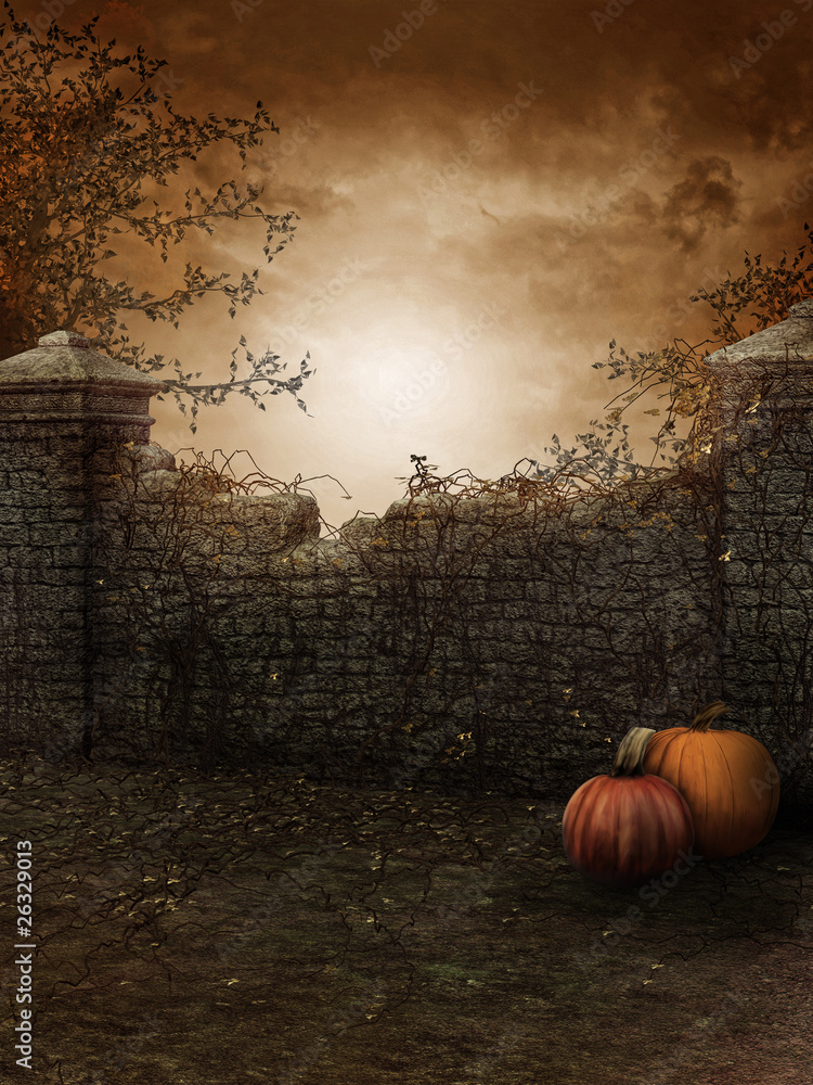 Halloween Background - obrazy, fototapety, plakaty 