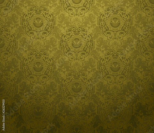 Green Wallpaper Pattern © Natis