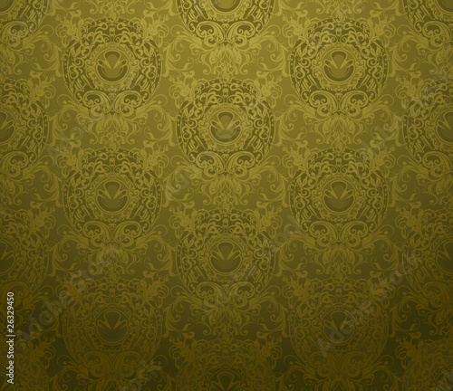 Green Wallpaper Pattern