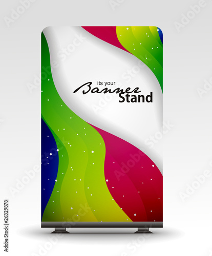 stand banner template photo