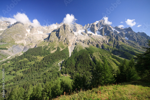 Grandes Jorasses (Monte Bianco)