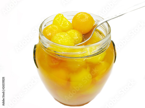 Wallpaper Mural jar of papaya in syrup Torontodigital.ca