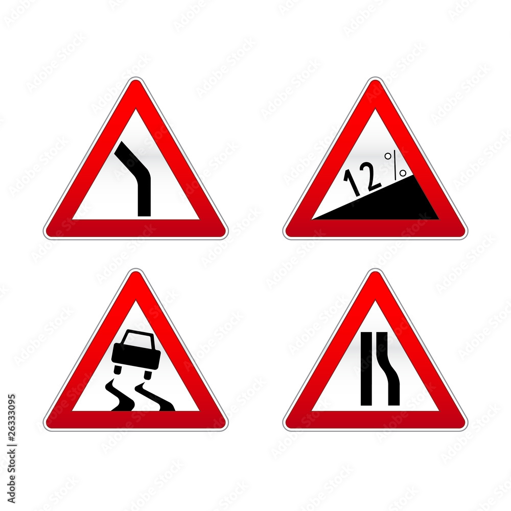 Signs traffic