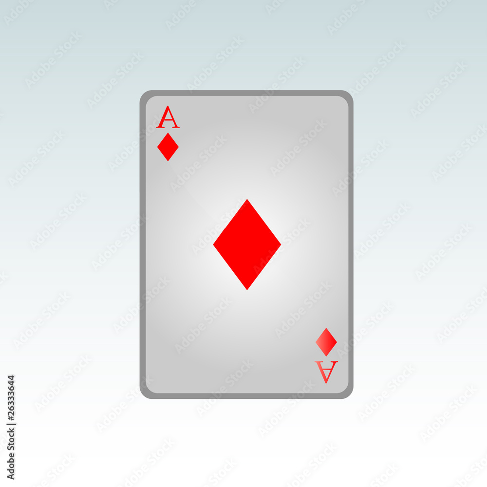 Obraz premium Ace diamonds