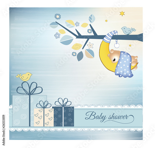 baby shower announcement
